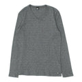 Gian Franco Mens Tshirt Vintage Grey Designer V Neck Logo Long Sleeve Tee Graphic Tee – Easygoing Wear · Trending Graphic Apparel