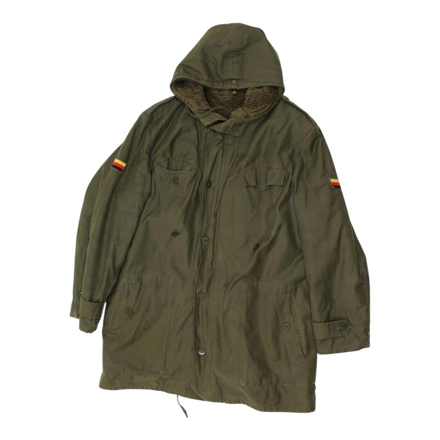 Military Mens Green Jacket Vintage Combat Style Full Zip Utility Field Coat Graphic Tee – Feel-Good Design · Must-Have Style