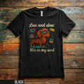 Dachshund Shirt Vintage Dog Shirt Retro 80s Shirt Dachshund Dad Shirt Dachshund Gift Dog Lover Gift Dog Dad Shirt Dog Shirts Graphic Tee – Aesthetic Look · High-Quality Print