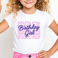 Birthday Girl Shirt for Kids Birthday T Shirt for Birthday Girl Tee Pink Birthday TShirt Birthday Shirt Toddler Birthday Shirt Cute Sassy Graphic Tee – Soft Feel · Great Gift For Fans