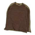 Guess Brown Mens Jumper Vintage Designer Smart Pullover Crew Neck Knit Sweater Graphic Tee – Bold Style · Perfect For Daily Wear