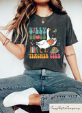Retro Comfort Teacher Club T shirt Silly Goose Teacher Club Shirt Back To School Tee Funny Teacher Gift Teacher Appreciation Outfit Graphic Tee – Everyday Comfort · Top Pick For Any Outfit