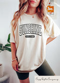 Retro Comfort Summer Beach Shirt Sunshine State Of Mind Shirt Summer Holiday Gift Aesthetic Women39s Crewneck Girls Vacation Shirt Graphic Tee – Cozy Vibes · High-Quality Print