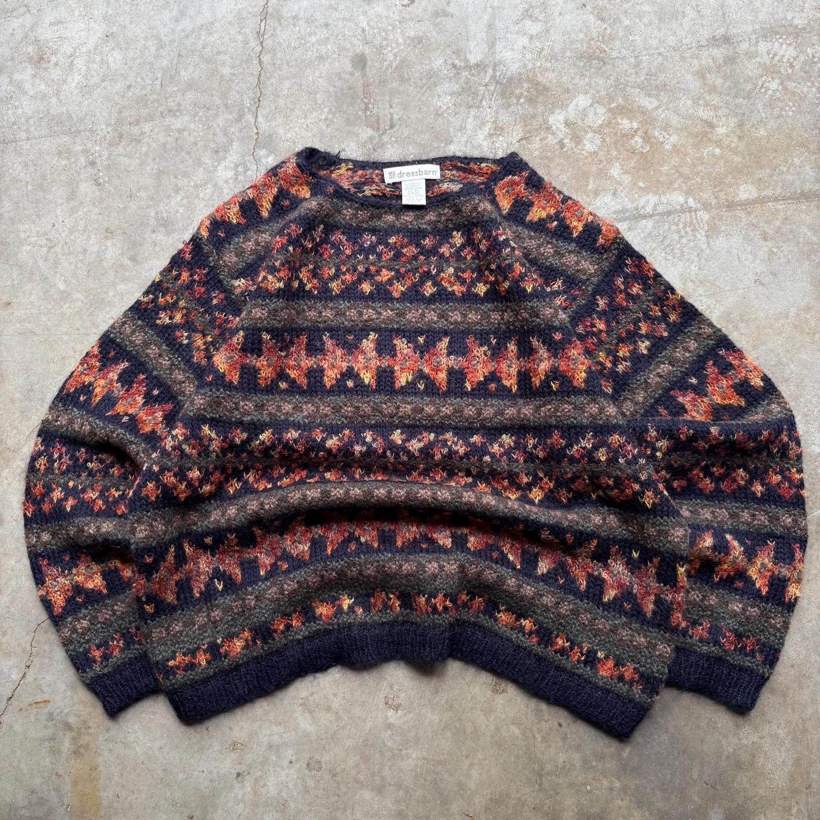 Vintage 90s Y2K Cute Unique Abstract Mohair Grunge Sweater Graphic Tee – Aesthetic Look · Top Pick For Any Outfit
