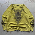 Vintage Y2K Rhinestone Affliction Style Grunge Thermal Shirt Graphic Tee – Warm & Stylish · Top Pick For Any Outfit