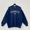 Vintage Dallas Cowboys Sweatshirt Dallas Cowboys Crewneck Cowboys Sweater Pullover Sportswear NFL Dallas Cowboys Embroidered Logo Large Sweatshirt – Fan Favorite · Must-Have Style