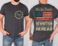 It Doesn39t To Be Rewritten It Needs To Be Reread Shirt 1776 Shirt American History 1776 Vintage USA Flag 1776 We The People T Shirt1776 Graphic Tee – Everyday Comfort · Must-Have Style