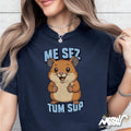 Thumbs Up Hamster T Shirt Cute Pun Shirt Kawaii Animal Tee 100 Cotton Positive Gift Graphic Tee – Fan Favorite · Great Gift For Fans