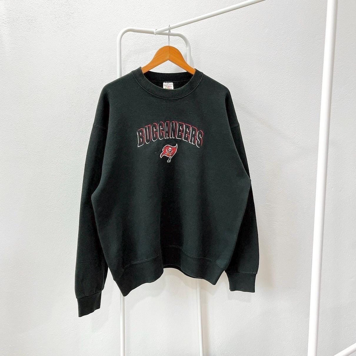Vintage 90s Tampa bay buccaneers NFL vintage Fruit of the loom embroidery black sweatshirt XL Sweatshirt – Fan Favorite · Top Pick For Any Outfit