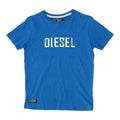 Diesel Kids Blue Tshirt Vintage Boys Casual Designer Spellout Logo Tee Shirt Graphic Tee – Easygoing Wear · Top Pick For Any Outfit