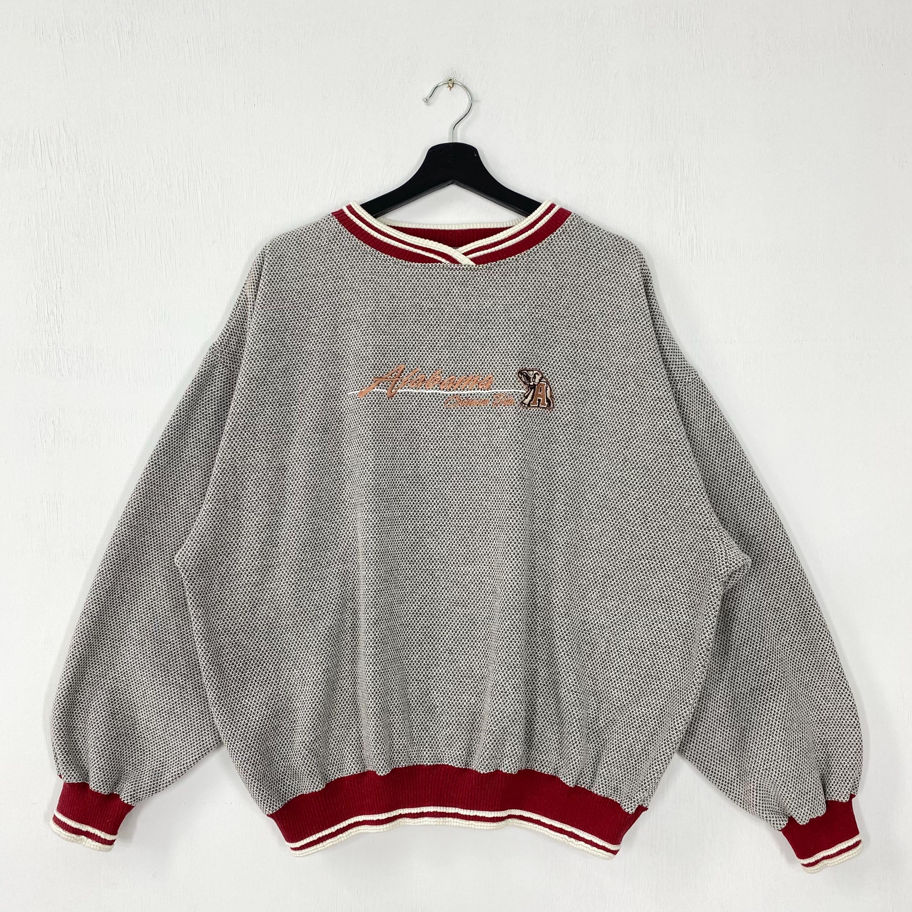 Vintage University Alabama Sweatshirt University Alabama Crewneck Alabama Sweater Pullover Alabama Crimson Tide Embroidered Logo XLarge Sweatshirt – Fan Favorite · Perfect For Daily Wear
