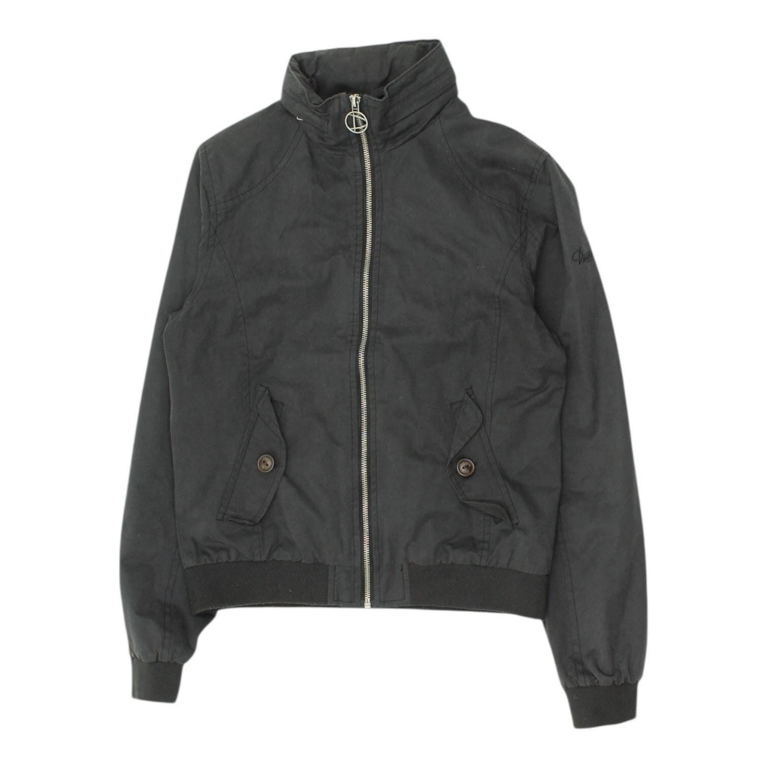 Diesel Womens Grey Jacket Vintage Designer Full Zip Bomber Style Outerwear Graphic Tee – Fan Favorite · Perfect For Daily Wear