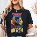 Trump vs Musk Boxing T Shirt Funny Political Tee Pop Culture Parody Retro Comic Style Election Gift 100 Cotton Graphic Tee – Bold Style · Must-Have Style