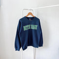 Vintage 00s Notre Dame Fighting Irish vintage MV sport blue sweatshirt M Sweatshirt – Warm & Stylish · Top Pick For Any Outfit